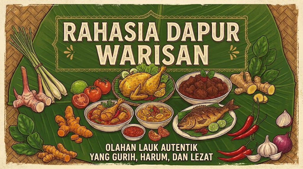 Rahasia Dapur Warisan: Olahan Lauk Autentik yang Gurih, Harum, dan Lezat